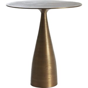 Light & Living Bijzettafel Bahia - Brons - Ø52cm - Luxe