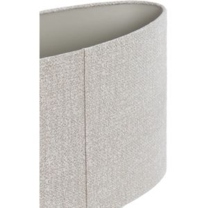 Light&living Kap ovaal recht smal 30-15-25 cm BRANDY beige