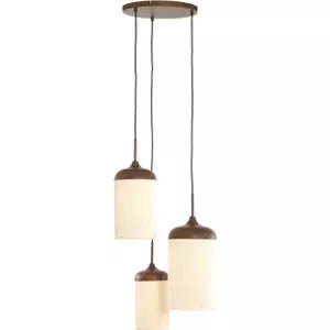 Oosterse lamp hanglamp wit Nebi 45 cm E27 fitting | Marokkaans design hanglamp lamp uit Marokko | Oosterse lampen voor woonkamer keuken of hangend boven de eettafel