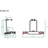Pro-user - Amber II - Fietsendrager - Zwart - Kunststof - Max. 50 kg