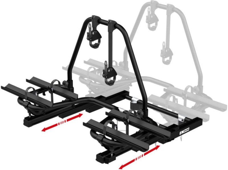 Enduro - BS260 - Fietsendrager - Zwart - Lichtgewicht - Geschikt voor Diverse Fietsframes