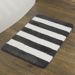 Sealskin - Linje Badmat - Grijs - Polyester - Antislip