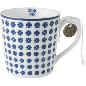 Laura Ashley - Daisy - Mok - Blauw - Porselein - Inhoud 0,35 L