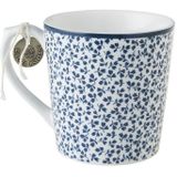 Laura Ashley Blueprint Collectables Mok - Theemok - Koffiemok - Floris - 32 cl.