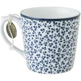 Laura Ashley Blueprint Collectables Mini mok - Koffiemok - Theemok - Floris - 22 cl.