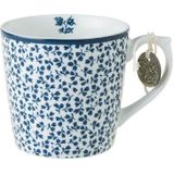 Laura Ashley Blueprint Collectables Mini mok - Koffiemok - Theemok - Floris - 22 cl.