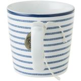 Laura Ashley Blueprint Collectables Mok - Koffiemok - Theemok - 22 cl - Candy Stripe