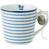 Laura Ashley Blueprint Collectables Mok - Koffiemok - Theemok - 22 cl - Candy Stripe