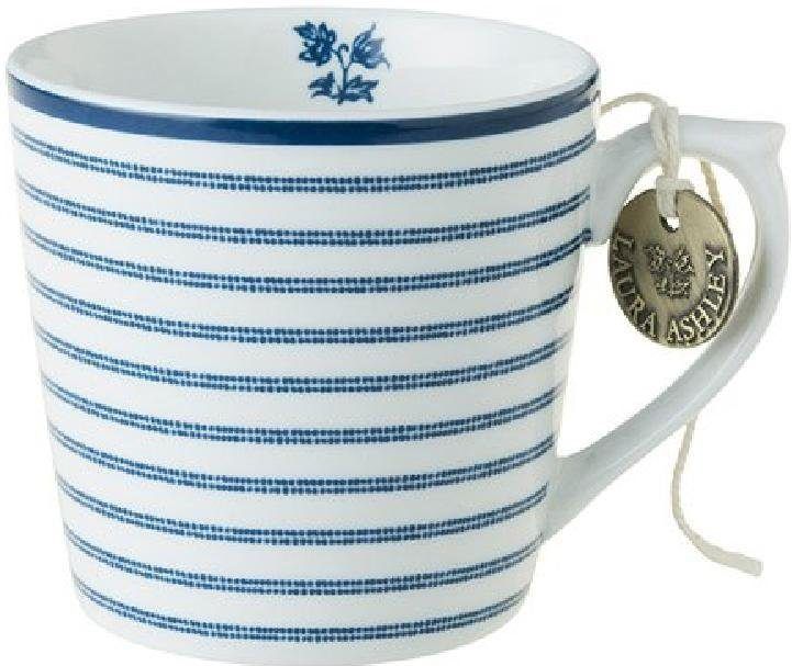 Laura Ashley Blueprint Collectables Mok - Koffiemok - Theemok - 22 cl - Candy Stripe