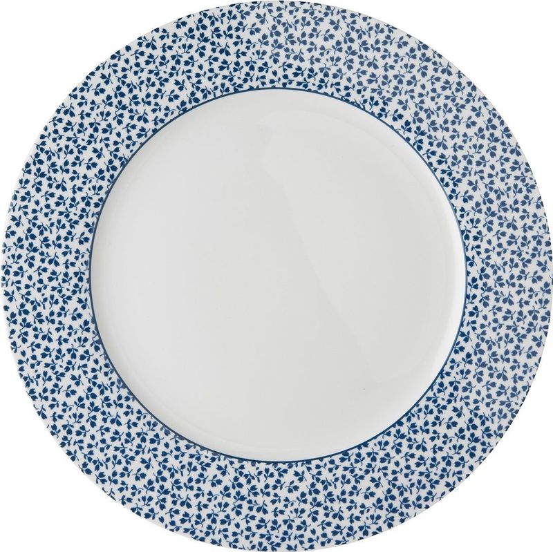 Laura Ashley Blueprint Collectables Borden - Dinerborden - Ø 26cm - Floris Kerst Servies Borden - Kerstservies