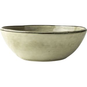 Dutch Rose - Organic Schaal - Creme - Stoneware - Magnetronbestendig