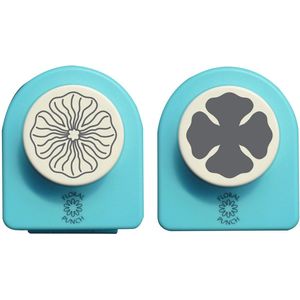 FLP045 Floral Pons Nellie Snellen Embossing pons large flower bloem 5