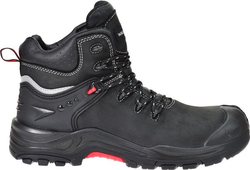 Walkmate - Zagreb - Werkschoen - Gevet Nubuck Leder - Veiligheidsneus - Metaalvrij