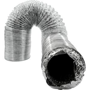 Weckx - Folieslang - Aluminium - Diameter 125 mm - Lengte 10 Meter