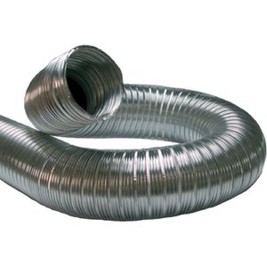 Aluminium Buis - 10 Meter - Diameter 100mm - Temperatuurbestendig tot 200°C