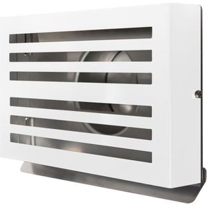 Overdruk ventilatierooster beta 12.5 cm mat wit