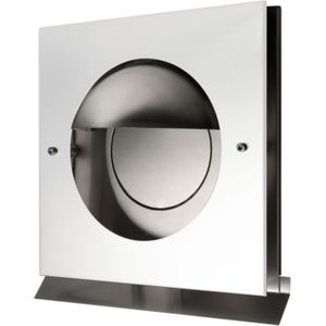 Overdruk Ventilatierooster Kappa 15 cm Mat Wit
