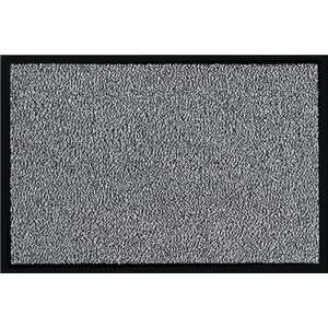 MD Entree - Deurmat - Schoonloopmat - Shannon - Zwart/Wit - 40 x 60 cm