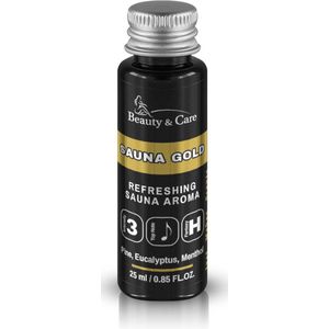 Beauty & Care - Sauna Gold opgietmiddel - 25 ml. new