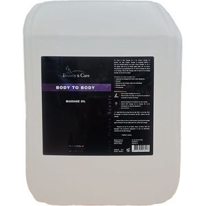 Beauty & Care - Body to Body Massage olie - 10 L. new