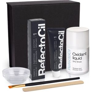 Refectocil - Wenkbrauwverfset / wimperverfset Zwart - 1 Set. new