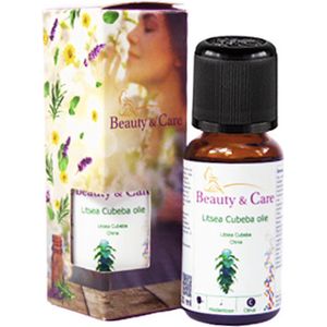 Beauty & Care - Litsea Cubeba etherische olie - 20 ml. new