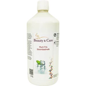 Beauty & Care - Munt Fris stoombadmelk - 1 L. new