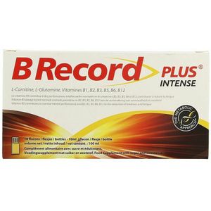 B Record Intense Fioles 10x10 ml