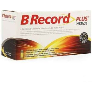 B Record Plus Intense 10ml 10 Flesjes