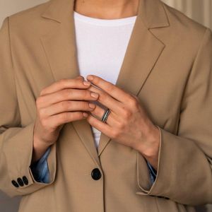 TI SENTO Milano Ring 1836ZI - Maat 54 (17,25 Mm) - Gerhodineerd Sterling Zilver