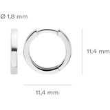 Blush 14 Karaat Witgouden Oorbellen  - Witgoud