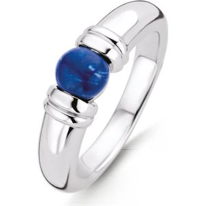 TI SENTO - Milano Ring - Zilver - Blauw - Lapis Stijl Steen
