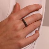 Ti Sento - 12163SI - Damesring - Zilver - Eerste Gehalte Zilver