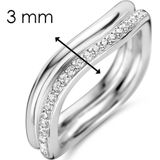 Ti Sento Milano - Damesring - Bicolor - Zilver