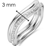 Ti Sento Milano - Damesring - Bicolor - Zilver