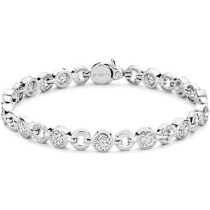 TI SENTO - Armband - 925 Zilver - Zirconia Wit - 23054ZI