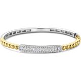 TI SENTO - Armband - Geelgoudkleurig - 925 Sterling Zilver - Cubic Zirconia