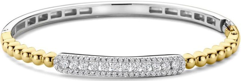 TI SENTO - Armband - Geelgoudkleurig - 925 Sterling Zilver - Cubic Zirconia