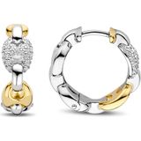 TI SENTO - 7877ZY - Oorbellen - Zilver - Gold-Plated - Cubic Zirconia