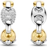 TI SENTO - 7877ZY - Oorbellen - Zilver - Gold-Plated - Cubic Zirconia
