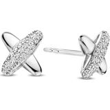 TI SENTO - Oorknopjes - Zilver - 925 Sterling Zilver - Cubic Zirconia