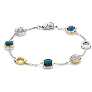 TI SENTO Armband - Blauw - 925 Zilver - 23080DB