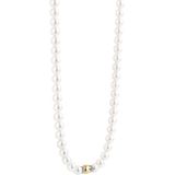TI SENTO - 34112YP - Ketting - 925 Zilver - Parel met Geel Verguld