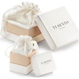 TI SENTO - 78029ZI - Oorbellen - 925 Zilver - Zirconia Wit