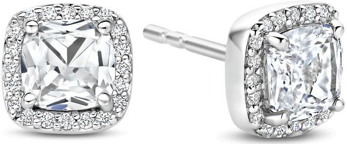 TI SENTO - 78029ZI - Oorbellen - 925 Zilver - Zirconia Wit