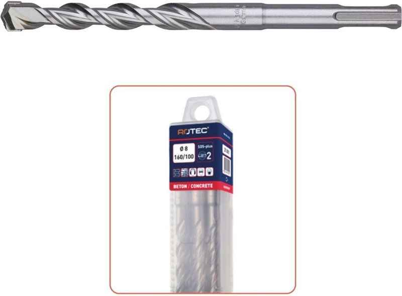 Rotec Hamerboor SDS+ V-Breaker 6,0x 50/110 mm (box 10) - 2010600