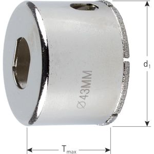 Rotec Diamant - tegelboorkroon 32,0 mm - 7590320