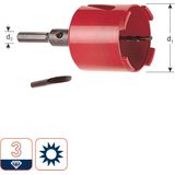 Rotec - Dozenboor ECO - Ø82 mm - Inclusief 6-kant Adapter en Centreerboor