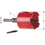 Rotec - Dozenboor ECO - Ø82 mm - Inclusief 6-kant Adapter en Centreerboor