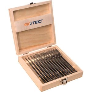 Rotec 13 dlg. Speedborenset in houten kist 6-25mm - 9001018 - 900.1018